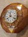 A Hexagon Wall Clock in Gold & Copper - MyTreasureShopBySue