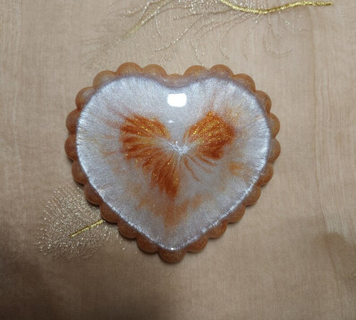 A Gold Heart & Butterfly Jewelry Tray - MyTreasureShopBySue