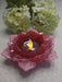 A Lotus Blossom Candle Holder Pink - MyTreasureShopBySue